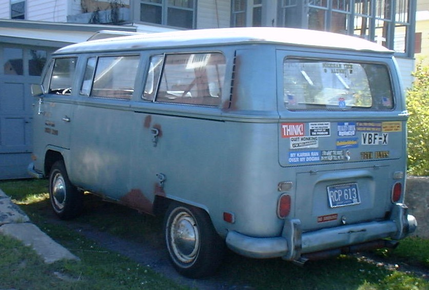 My blue VW bus 